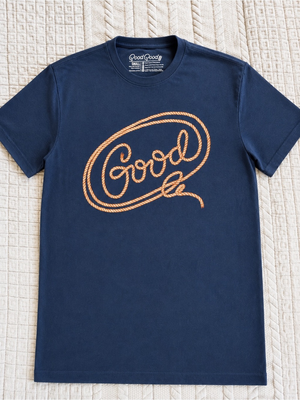 Good Good Golf Navy Short Sleeve Tee - Mens size S